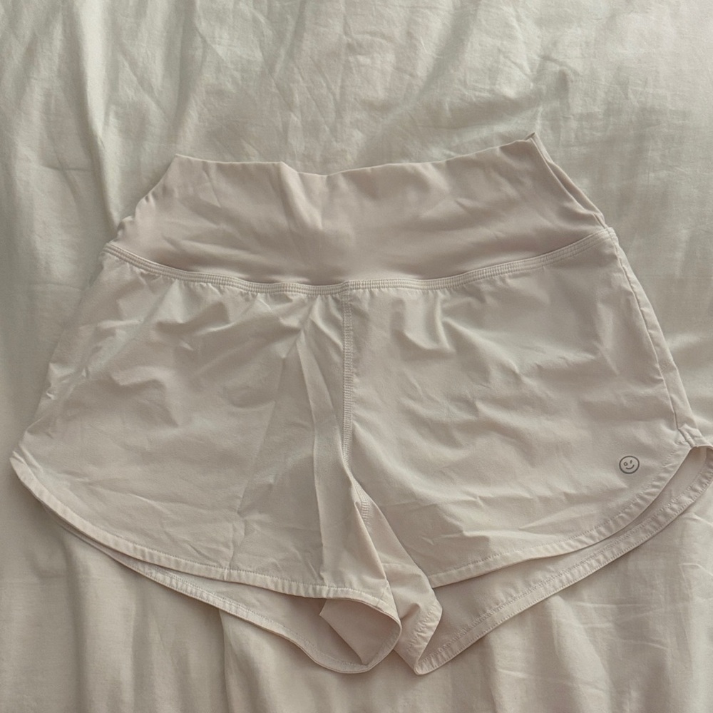 Golly Hicks White Athletic Shorts